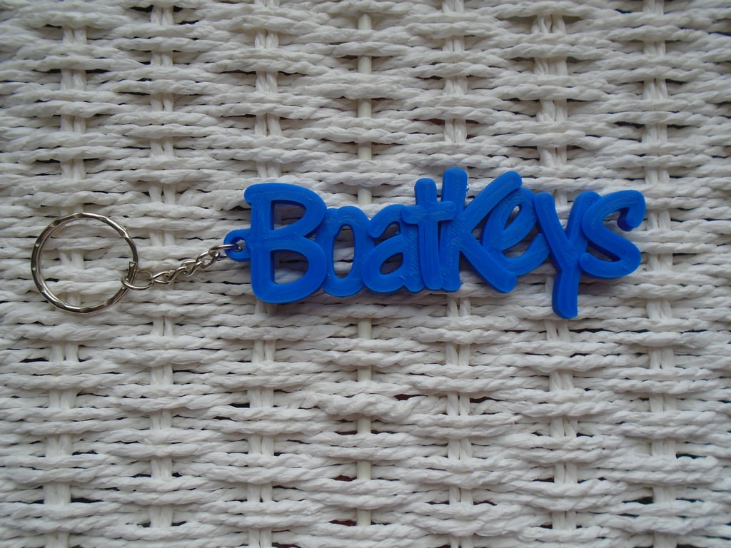Boat Keys Keyring 