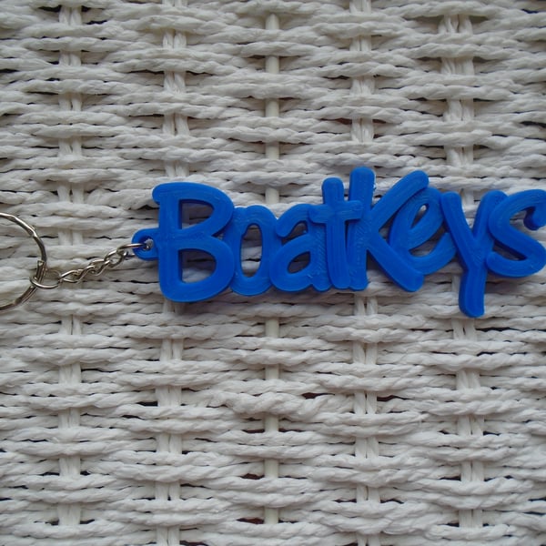 Boat Keys Keyring 