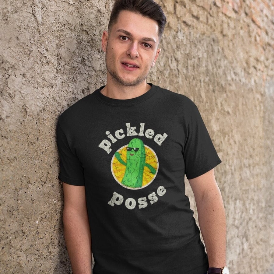 Pickled Posse Sober Shirt, Unisex sobriety shirt, Sobriety gift for women, AA gi