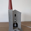 Cornish engine house table lamp
