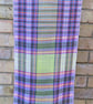 Handwoven Merino Wool Tartan Scarf - Image 8