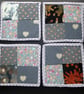 Patchworked textile Coaster set - Image 1