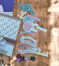 Teddy Birthday Card Making Kit. Card Making Craft Kit. Card Making Kit. - Image 3