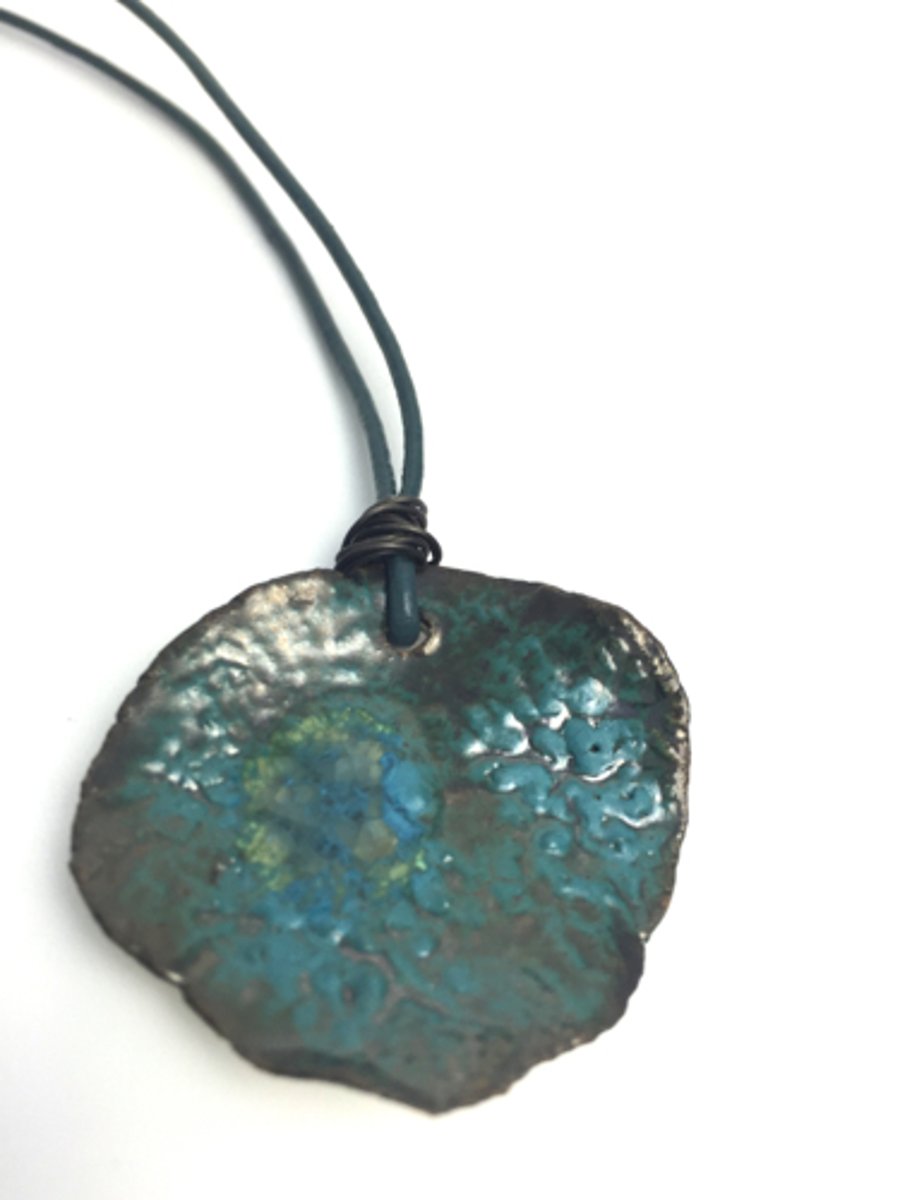 Sea Treasure Ceramic Necklace