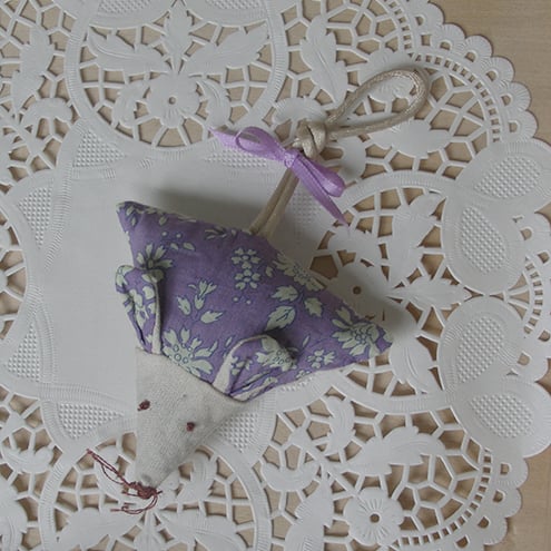Liberty Mouse Hanging Lavender Bag