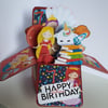 Favourite Things Birthday Box Card - Personalised  - made to order 