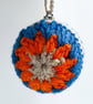 Crochet Christmas tree Baubles in bright colours - Image 8