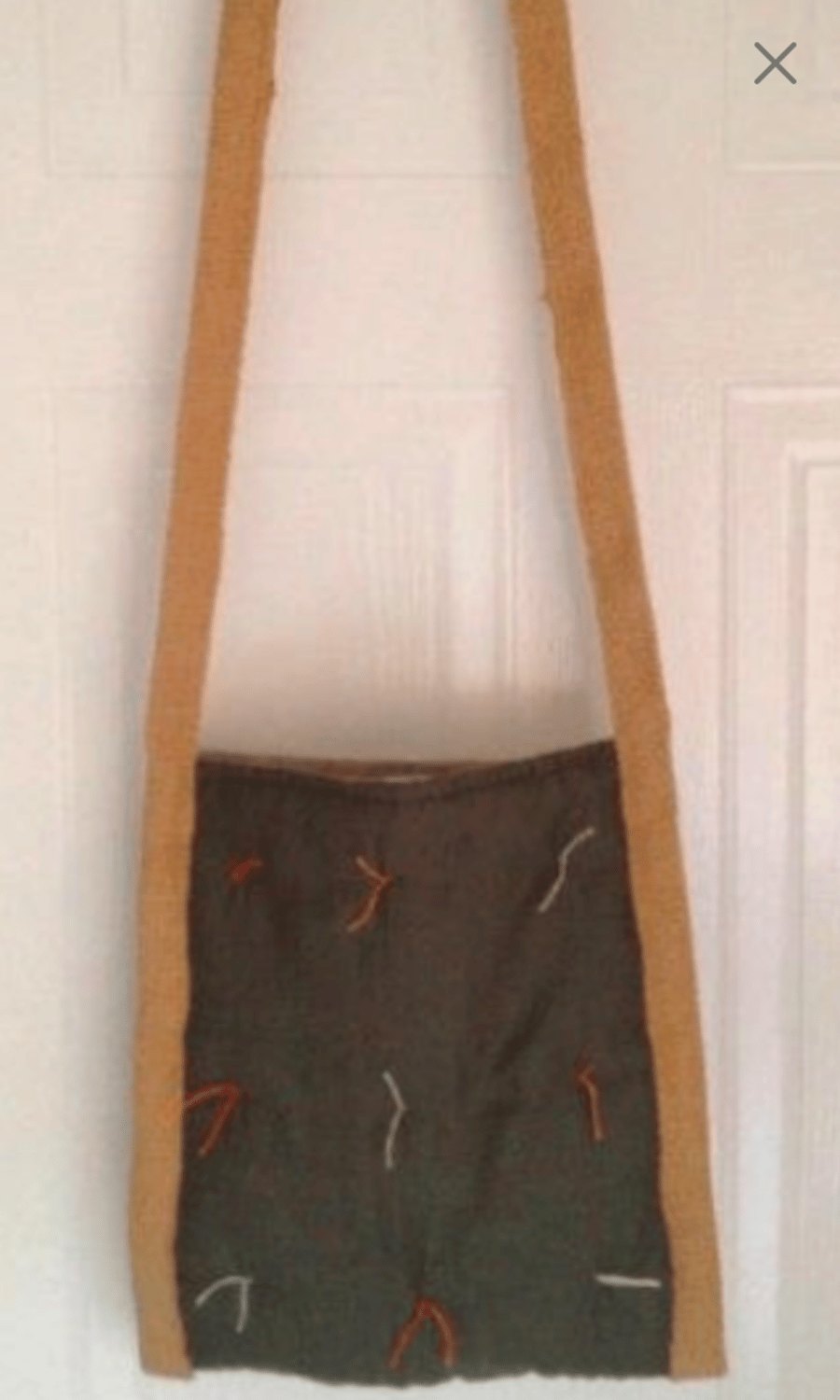 Handmade quilt shoulder bag