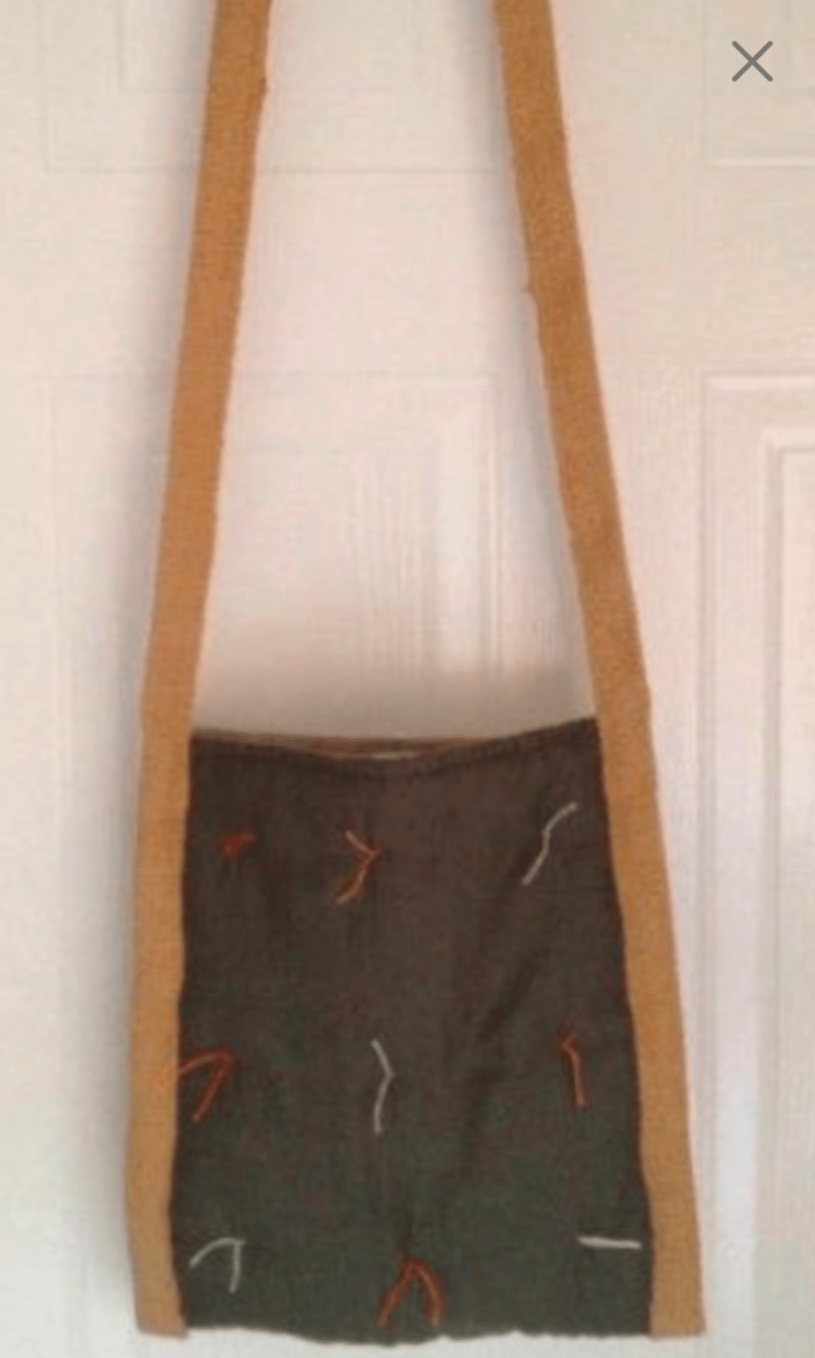 Handmade quilt shoulder bag