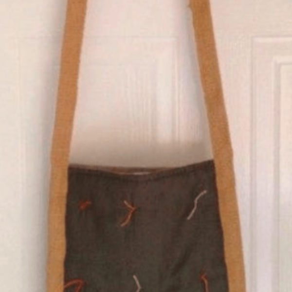 Handmade quilt shoulder bag