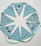 Bunting with puffins