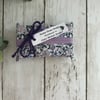 Tissue Holder, Pocket Tissue Holder, Tissue Pouch, Travel Accessory Purple