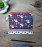 Cute fox animal zip purse with wrist strap - Image 2