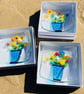 Fused glass flower pot trinket dish  - Image 5