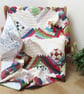 Traditional Log Cabin Patchwork Quilt - Image 2