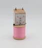 Vintage Bobbin and Handmade Tiny Oak Home Decor  - Image 8