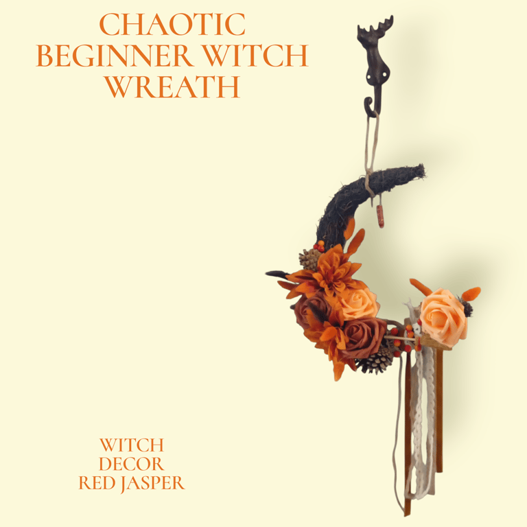 Chaotic Beginner Witch Wreath 