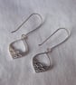 Sterling Silver Sea Waves Earrings