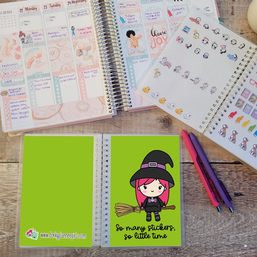 Halloween Lily Reusable Sticker Book - SB009