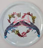 Common Lobsters in Seaweed heart tray, Coastal Inspired Gift, gloss finish - Image 4