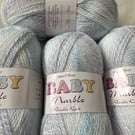 4 x 100 grams Marble DK Yarn 