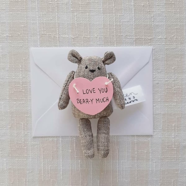 Small Pocket Bear, Valentines Day, I Love You, Gift