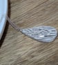 Fine Silver Teardrop Pendant - Image 3
