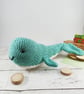 Crochet Whale Plush Toy: Handmade Cuddly Sea Creature