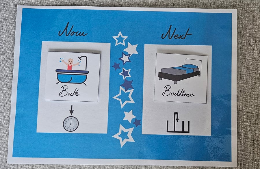 A4 "Now and Next" Activity Planner for Kids – A Fun Way to Stay Organized!