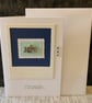Joy Metal Charm Christmas Card - Image 4