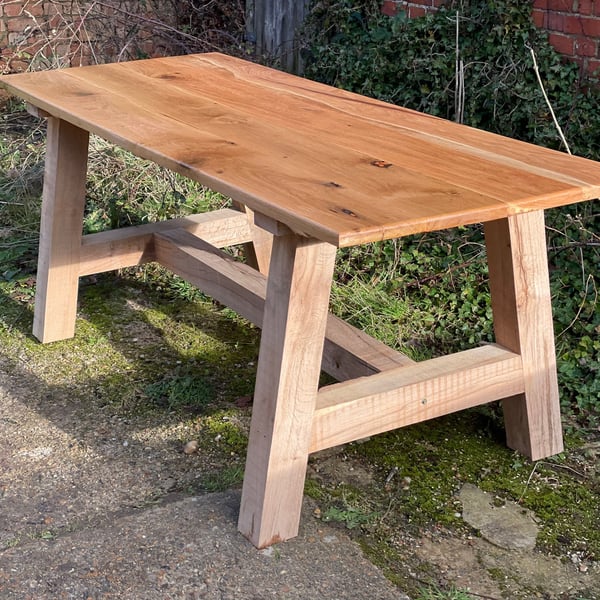 Solid Oak dining table