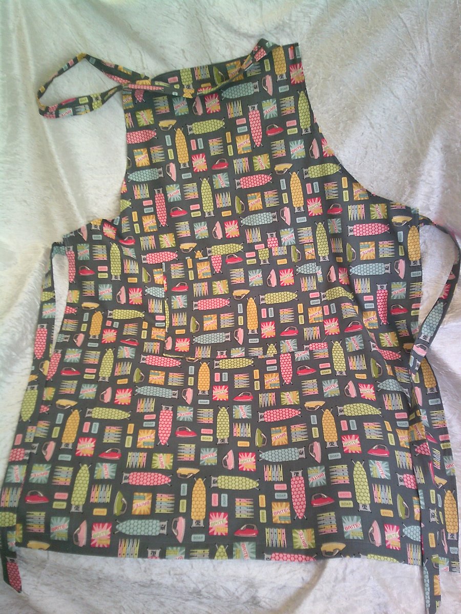 Laundry Themed Adult Apron