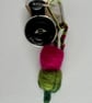 Felted Scottish Thistle Keyring, Bag Charm or Decoration  - Image 3
