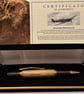 Spitfire Jablo Propeller Wood Ballpoint Pen, Own a Piece of History, Handmade 
