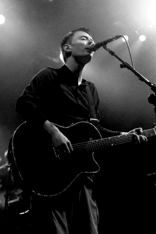 Thom Yorke Performing Live With Radiohead Photograph Print