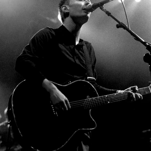 Thom Yorke Performing Live With Radiohead Photograph Print