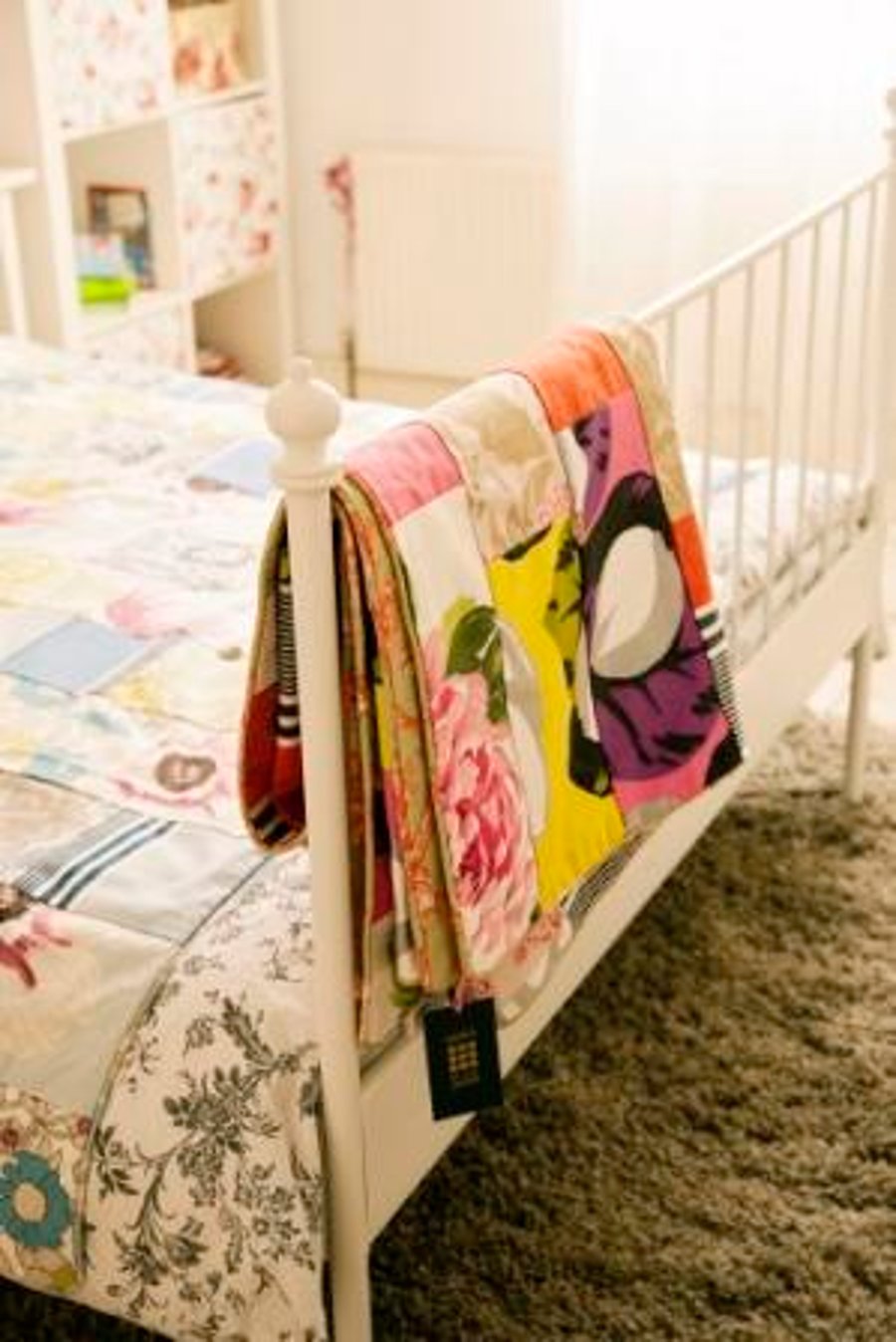 Designers Guild Double Bed Sized Patchwork Quilt Folksy