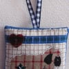 SALE Lavender Sheep Christmas Decoration