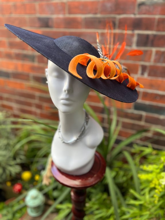 Beautiful Handmade hat, Hat for the Races, Hats for Ascot, Special Occasion Hats