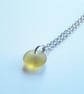 Yellow Seaglass Pendant  - Image 5