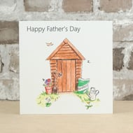 Fathers Day Card Shed