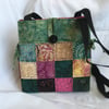 Beautiful Batik Shoulder Bag, Crossbody Bag, One of a Kind Bag, Gift Ideas.