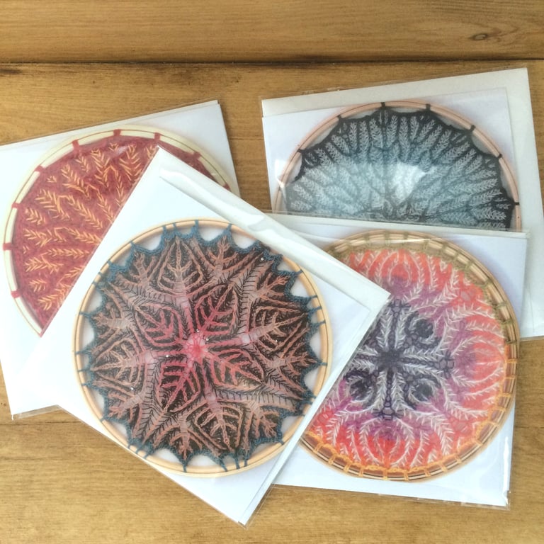 4 Mandala Blank Greeting Card 