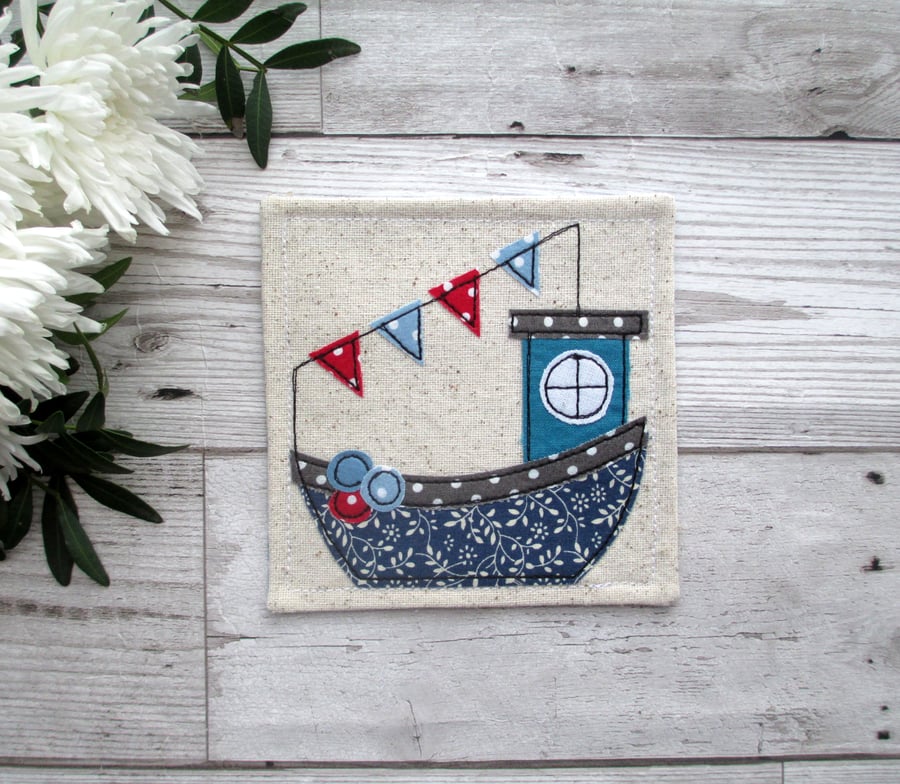 Fishing Boat Coaster