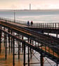 Southend on Sea Pier England Essex UK 12"x18" Print - Image 1