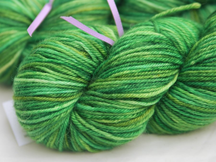 SALE SPECIAL Leapfrog - Superwash bluefaced Leicester DK yarn