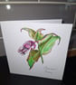 Original Hand Painted Greetings Card- Pheasant Berry - Image 3