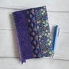 A6 Reusable Patchwork Notebook or Diary Cover