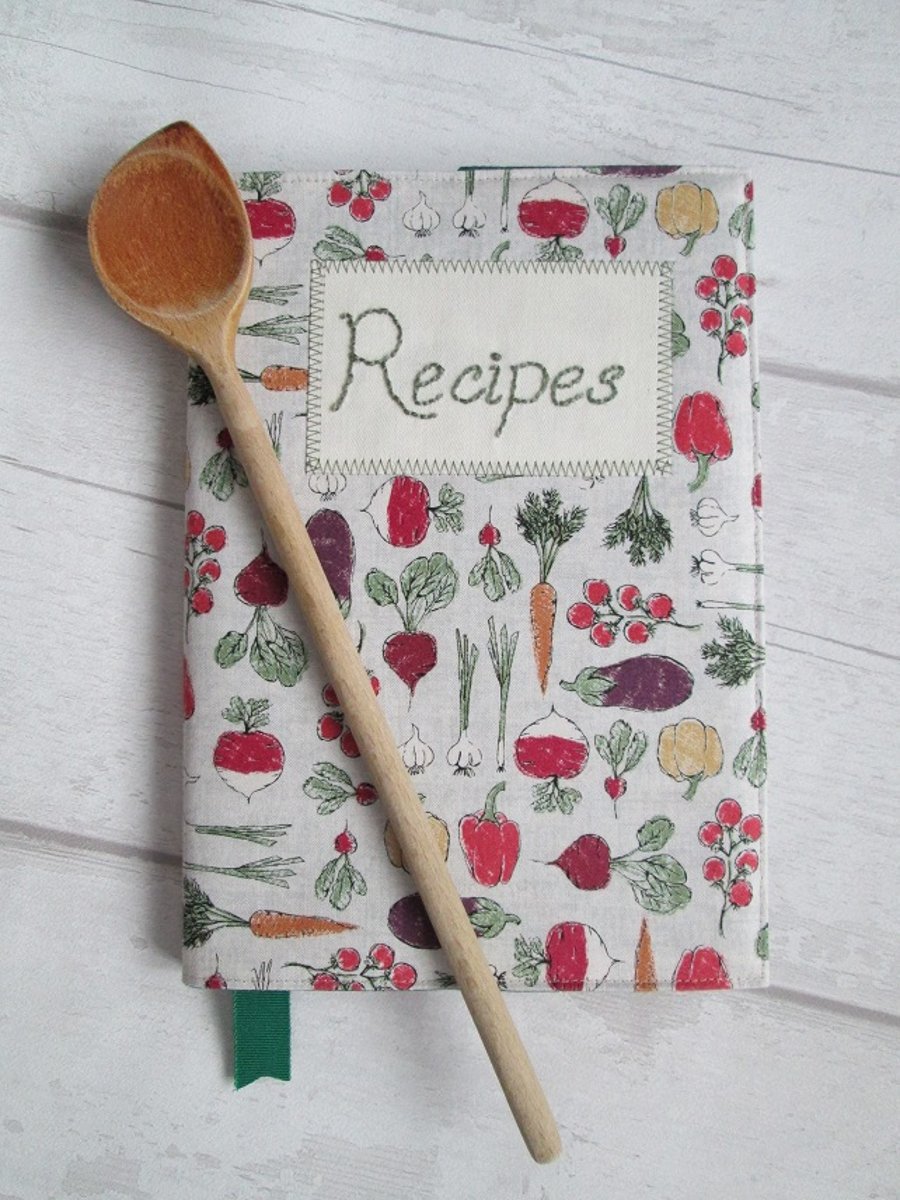 SOLD - A5 Recipe Book - Vegetables