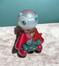 River Guardian with moss agate - Image 3